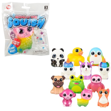 The Toy Network Mini Sparkle Eye Squish 3.5 inch TCASQSP3